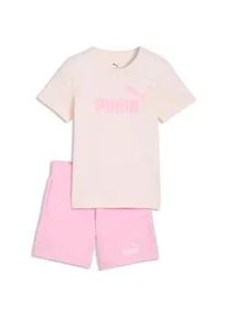 Puma Essentials No.1 Logo T-Shirt + Shorts Set Kinder 21 - jasmine flower 110