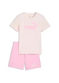 Puma Essentials No.1 Logo T-Shirt + Shorts Set Kinder 21 - jasmine flower 116