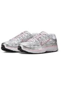 Nike P-6000 Sneaker Damen 108 - white/metallic silver-elemental pink 45