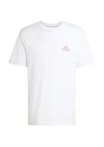 Adidas Triple Stripe Vibe Graphic T-Shirt Herren JZ5028 - white XL