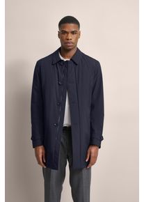 Kurzmantel Bugatti "wasserabweisend", Herren, Gr. 26, blau (marine), 100% Polyester, unifarben, normal, normaler Saum, M&auml;ntel Kurzmantel, f&uuml;r das ganze Jahr geeignet