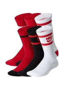 6er Pack Nike Everyday Cushioned Crew-Socken Kinder 904 - multi-color 34-38