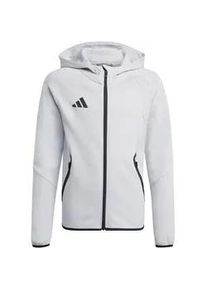 Adidas Tiro Tech Sweat Hoodie Kinder KF6079 - team light grey 176