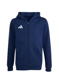 Adidas Entrada 26 Sweatjacke Kinder KH1784 - team navy blue 2/white 128