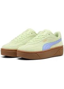 Puma Club II Era Suede Plateau Sneaker Damen 10 - apple spritz/intense lavender 40.5