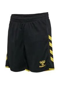 Hummel hmlCORE 2.0 Shorts Kinder 5138 - black/blazing yellow 152