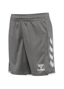Hummel hmlCORE 2.0 Shorts Kinder 1299 - steel gray/white 164