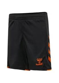 Hummel hmlCORE 2.0 Shorts Kinder 2461 - black/orange tiger 128