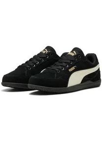 Puma K-Moda Suede Sneaker Damen 01 - Puma black/warm white/Puma gold 40