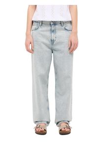 Loose-fit-Jeans Mustang "Damen Style Vermont Loose", Damen, Gr. 29, L&auml;nge 34, blau (212 hellblau), Denim/Jeans, 100% Baumwolle, unifarben, loose fit, Jeans Loose-fit-Jeans