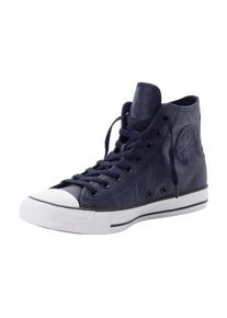 Sneaker Converse "CHUCK TAYLOR ALL STAR LEATHER", Herren, Gr. 40, blau (obsidian, obsidian, slacker blau), Leder, Schuhe Sneaker