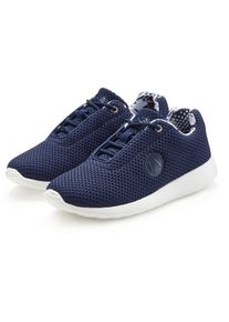 active by Lascana Sneaker LASCANA ACTIVE "Halbschuh, Turnschuhe", M&auml;dchen, Gr. 37, blau (navy), Obermaterial: 100% Textilmaterial. Decksohle: 100% Textilmaterial. Futter: 100% Textilmaterial. Laufsohle: 100% Synthetik, unifarben, Basic, Schuhe Sneaker, mit atmungsaktivem Mesh-Obermaterial, herausnehmbare Innensohle, Topseller
