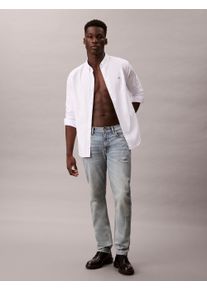 Slim-fit-Jeans Calvin Klein Jeans "SLIM TAPER JEANS", Herren, Gr. 30, L&auml;nge 34, rot (tatterot mirage), Denim/Jeans, Obermaterial: 98% Baumwolle, 2% Elasthan, slim fit lang, Jeans Slim-fit-Jeans, Slim fit