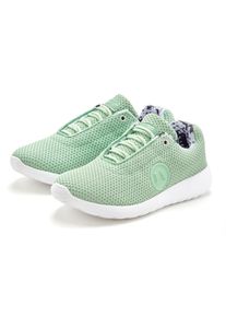 active by Lascana Sneaker LASCANA ACTIVE "Halbschuh, Turnschuhe", M&auml;dchen, Gr. 41, gr&uuml;n (mintgr&uuml;n), Obermaterial: 100% Textilmaterial. Decksohle: 100% Textilmaterial. Futter: 100% Textilmaterial. Laufsohle: 100% Synthetik, unifarben, Basic, Schuhe Sneaker, mit atmungsaktivem Mesh-Obermaterial, herausnehmbare Innensohle