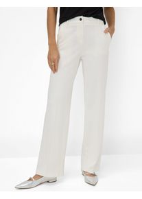 Brax Damen Palazzohose Style MAINE OFFWHITE, cremewei&szlig;, Gr. 38