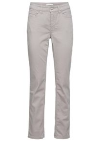 Stretch-Jeans MAC "Angela", Damen, Gr. 46, L&auml;nge 30, silber (silber30), Denim/Jeans, Obermaterial: 91% Baumwolle, 7% Elastomultiester, 2% Elasthan, unifarben, figurbetont lang, Jeans Stretch-Jeans, schmal geschnitten