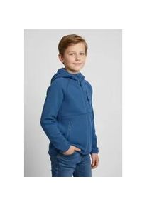 Fleecejacke Trollkids "KIDS SANDEFJORD JACKET", M&auml;dchen, Gr. 116, blau (med blau), Obermaterial: 100% Polyester, Jacken Fleecejacke, f&uuml;r Kinder und Jugendliche, sportlicher Stil, bequem beim Trekking