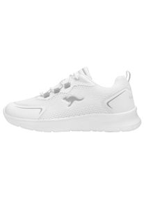 Sneaker Kangaroos "K-NJ STEPPER OS", Damen, Gr. 40, wei&szlig; (wei&szlig;, vapor grau), Textil, Schuhe Sneaker