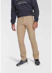 Stretch-Hose Arizona "Harry", Herren, Gr. 46, N + U Gr, beige, Twill, Obermaterial: 98% Baumwolle, 2% Elasthan, unifarben, Basic, normal lang, Hosen Stretch-Hose, Topseller