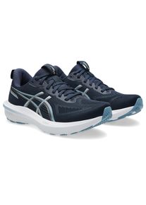 Laufschuh asics "GT-1000 14", Damen, Gr. 39,5, midnight, saba blau, Synthetik, Schuhe Laufschuh, f&uuml;r mehr Stabilit&auml;t