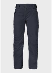 Sch&ouml;ffel Outdoorhose SCH&Ouml;FFEL "Ski Pants Style Pine WMS", Damen, Gr. 46, Normalgr&ouml;&szlig;en, 8820, blau, Oberstoff: Aussenseite: 100% Polyester; (Membran: Polyurethan); Futter: 100% Polyester; Wattierung: 100% Polyester, Hosen Outdoorhose