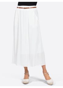 Schlupfrock Inspirationen, Damen, Gr. 54, beige (ecru), 100% Viskose, unifarben, lang, R&ouml;cke Schlupfrock