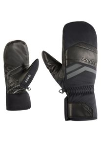 F&auml;ustlinge Ziener "GUDWIGO-Z WS PR MITTEN", Herren, Gr. 11, schwarz, Materialmix, Handschuhe F&auml;ustlinge