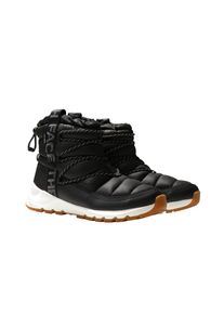 Winterstiefel The North Face "W THERMOBALL LACE UP WP", Damen, Gr. 39, schwarz, Synthetik, Schuhe Winterstiefel, Snowboots, Winterboots, Winterschuhe, wasserdicht