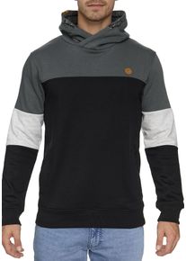 Kapuzensweatshirt INDICODE "INOlson", Herren, Gr. M, gr&uuml;n (urban gr&uuml;n), Sweatware, Obermaterial: 60% Baumwolle, 40% Polyester, regular fit normal, Rundhals, Rippb&uuml;ndchen, Sweatshirts Kapuzensweatshirt
