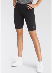 H.I.S. Radlerhose H.I.S "Radlerhose", Damen, Gr. 46, N-Gr, schwarz, Obermaterial: 95% Baumwolle, 5% Elasthan, eng, Hosen Radlerhose, Breiter Komfortbund mit innenliegender Tasche f&uuml;r Sport und Freizeit, Topseller