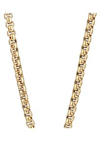 Edelstahlkette Firetti "Schmuck Geschenk Venezianerkettengliederung, 2,5 mm breit" Gr. 50, gold (gelbgoldfarben), Halsketten, Damen, 50, Edelstahl, B: 2,5mm, Edelstahlkette, B:2,5mm