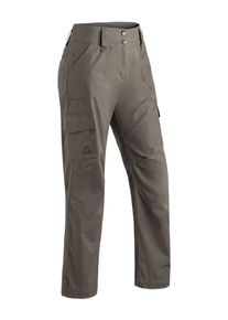 Outdoorhose Maier Sports "Multi Pulse W", Damen, Gr. 46, Normalgr&ouml;&szlig;en, schlamm, 65% Polyester, 35% Baumwolle, Hosen Outdoorhose, Damen Wanderhose schnelltrocknend Regular Fit