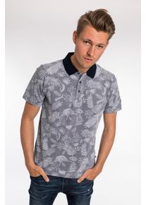 Poloshirt DEPROC Active "HEDLEY MEN", Herren, Gr. S, blau (navy), 100% Baumwolle, Shirts Poloshirt, auch in Gro&szlig;en Gr&ouml;&szlig;en erh&auml;ltlich