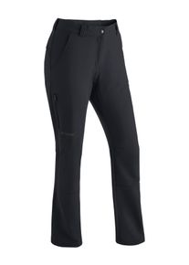 Funktionshose Maier Sports "Helga", Damen, Gr. 46, Normalgr&ouml;&szlig;en, schwarz, 91% Polyester, 9% Elasthan, Hosen Funktionshose, warme Damen Outdoorhose, robuste Wanderhose, Regular Fit