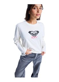 Langarmshirt Roxy "Hangloose Art", Damen, Gr. XS, egret, Obermaterial: 100% Walkfrottier;, Shirts Langarmshirt