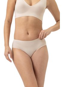 Slip Mey "SERIE INVISIBLES", Herren, Gr. XL, beige (bailey), Single Jersey, Obermaterial: 87% Modal, 13% Polyamid, k&ouml;rpernah, Unterhosen Slip, extra weich, besonders elastisch