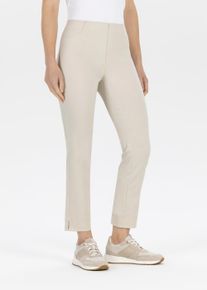 Stoffhose Stehmann, Herren, Gr. 38, N-Gr, kalk,124, Web, Obermaterial: 65% Baumwolle, 31% Polyamid, 4% Elasthan, unifarben, regular fit kn&ouml;chelfrei, Hosen Stoffhose, Sommerhose im Four-Pocket Style