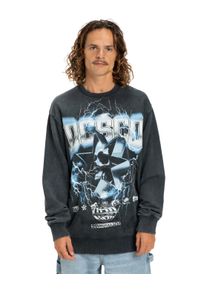 Sweatshirt DC Shoes "Skull Shock", Herren, Gr. L, schwarz, Obermaterial: 55% Walkfrottier, 25% Walkfrottier, 20% Microfaser;, Sweatshirts Sweatshirt