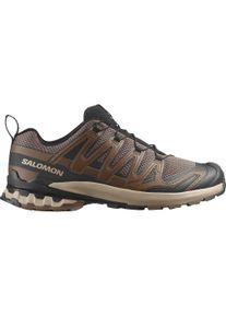 Laufschuh Salomon "XA PRO 3D V9", Damen, Gr. 46, falcon, desert tan, schwarz, Synthetik, Textil, Schuhe Laufschuh