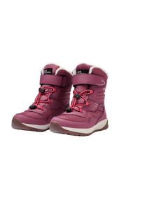 Winterboots Jack Wolfskin "POLAR BEAR-G TEXAPORE HIGH VC K", Kinder, Gr. 37, raisin, Synthetik, Textil, Schuhe Winterboots, Snowboots, Winterstiefel, Winterschuhe, wasserdicht & gef&uuml;ttert