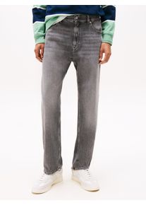 5-Pocket-Jeans Tommy Jeans "Sonny Regular Tapered", Herren, Gr. 33, L&auml;nge 32, blau (denim grau), Denim/Jeans, Obermaterial: 99% Baumwolle, 1% Elasthan, regular fit, Jeans 5-Pocket-Jeans, mit dezenter Waschung