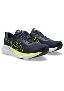 Laufschuh asics "GEL-FLUX 8", Herren, Gr. 49, schwarz (midnight, schwarz), Textil, Schuhe Laufschuh