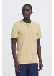 Poloshirt Blend "BHBRAY KNIT POLO", Herren, Gr. XXL, cornstalk, Strick, Obermaterial: 100% Baumwolle, unifarben, regular fit, Shirts Poloshirt