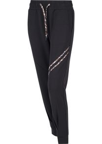 Jogger Pants Sportalm KITZB&Uuml;HEL, Damen, Gr. 46, N-Gr, schwarz, Jersey, Obermaterial: 52% Modal, 42% Polyester, 6% Elasthan, unifarben, regular fit kn&ouml;chellang, Hosen Jogger Pants, mit Animalprint