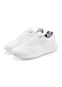 active by Lascana Sneaker LASCANA ACTIVE "Halbschuh, Turnschuhe", M&auml;dchen, Gr. 36, wei&szlig;, Obermaterial: 100% Textilmaterial. Decksohle: 100% Textilmaterial. Futter: 100% Textilmaterial. Laufsohle: 100% Synthetik, unifarben, Basic, Schuhe Sneaker, mit atmungsaktivem Mesh-Obermaterial, herausnehmbare Innensohle, Topseller