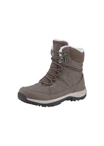 Outdoorwinterstiefel Hi-Tec "RIVA MID WATERPROOF", Damen, Gr. 36, grau (olive), Synthetik, Schuhe Outdoorwinterstiefel, Winterstiefel, Snowboots, Winterschuhe, wasserdicht & gef&uuml;ttert
