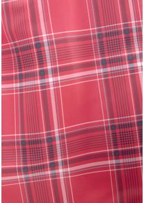 H.I.S. Badeshorts H.I.S "Karo", Herren, Gr. S (46/48), Lang, rot (rot (langgr&ouml;&szlig;e)), Microfaser, Microfaser, Polyester, kariert, Badehosen Badeshorts, mit kontrastfarbiger Kordel