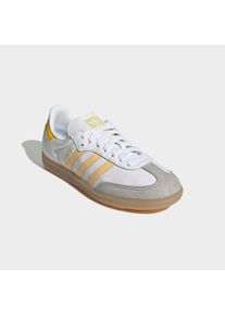 Sneaker adidas originals "SAMBA OG", Damen, Gr. 41, cloud wei&szlig;, orange tint, eqt gelb, Leder, Schuhe Sneaker, Topseller