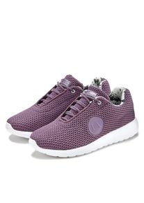 active by Lascana Sneaker LASCANA ACTIVE "Halbschuh, Turnschuhe", M&auml;dchen, Gr. 43, lila (dunkellila), Obermaterial: 100% Textilmaterial. Decksohle: 100% Textilmaterial. Futter: 100% Textilmaterial. Laufsohle: 100% Synthetik, unifarben, Basic, Schuhe Sneaker, mit atmungsaktivem Mesh-Obermaterial, herausnehmbare Innensohle