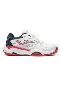Joma Padelschuhe Master 1000 weiss/rot Kinder